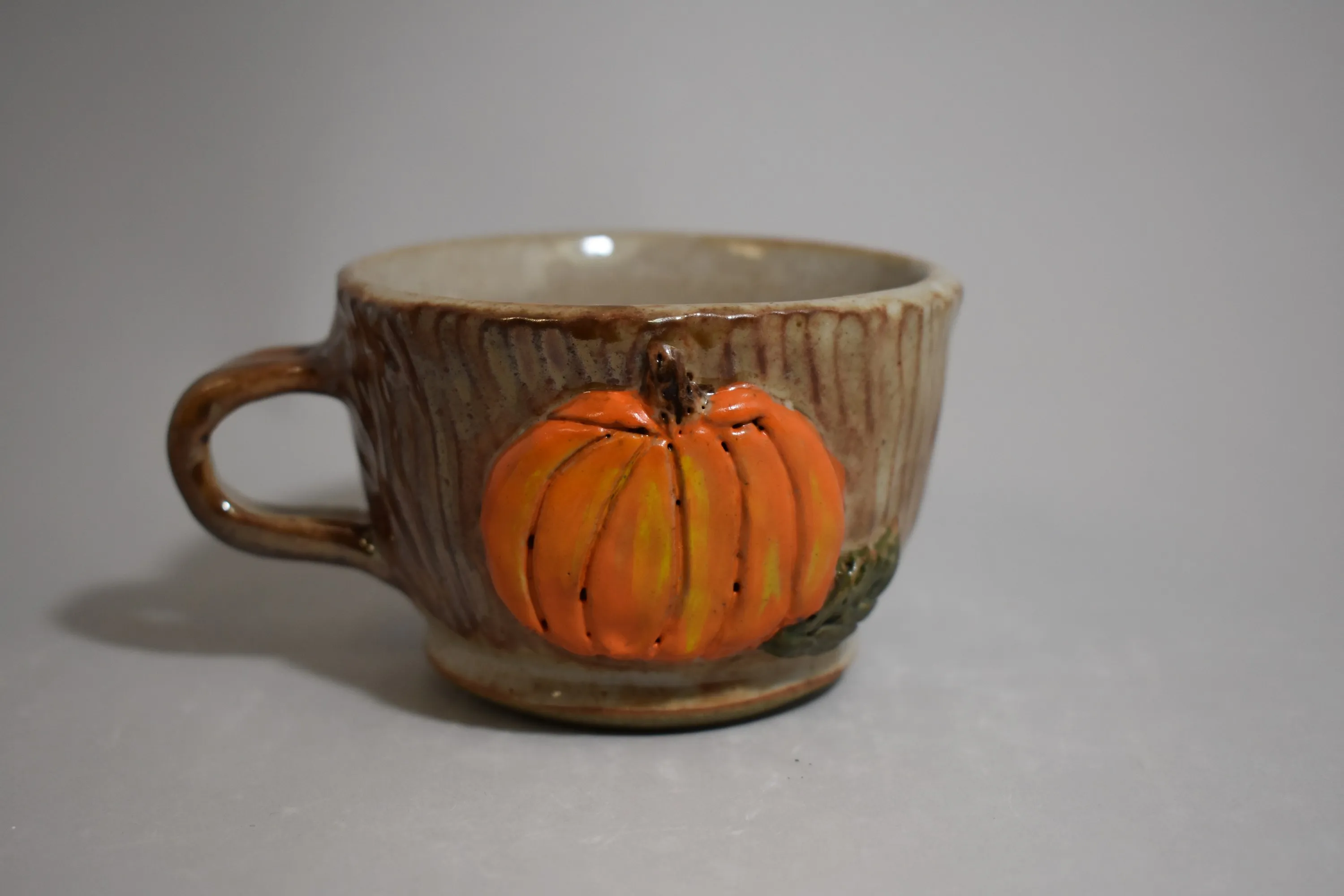 Handmade ceramic vessel with layered glaze — view 15