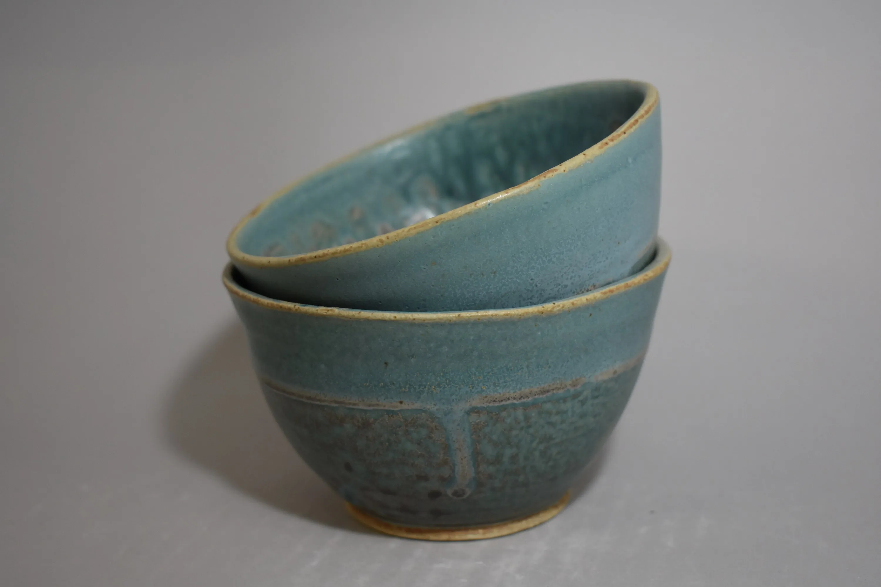 Handmade ceramic vessel with layered glaze — view 18