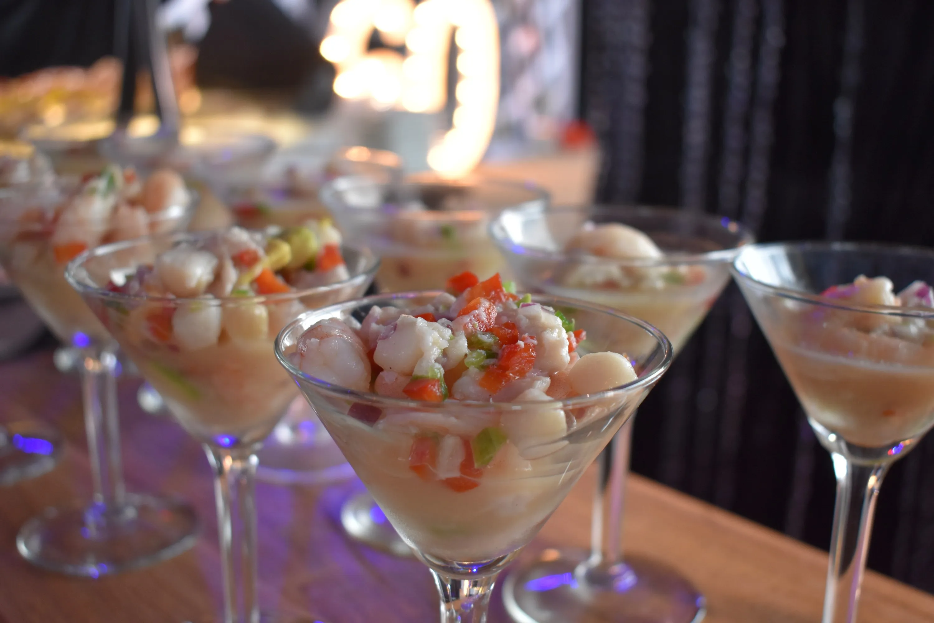 Catered food and event atmosphere photographed by Devyn DeAngelis — image 3