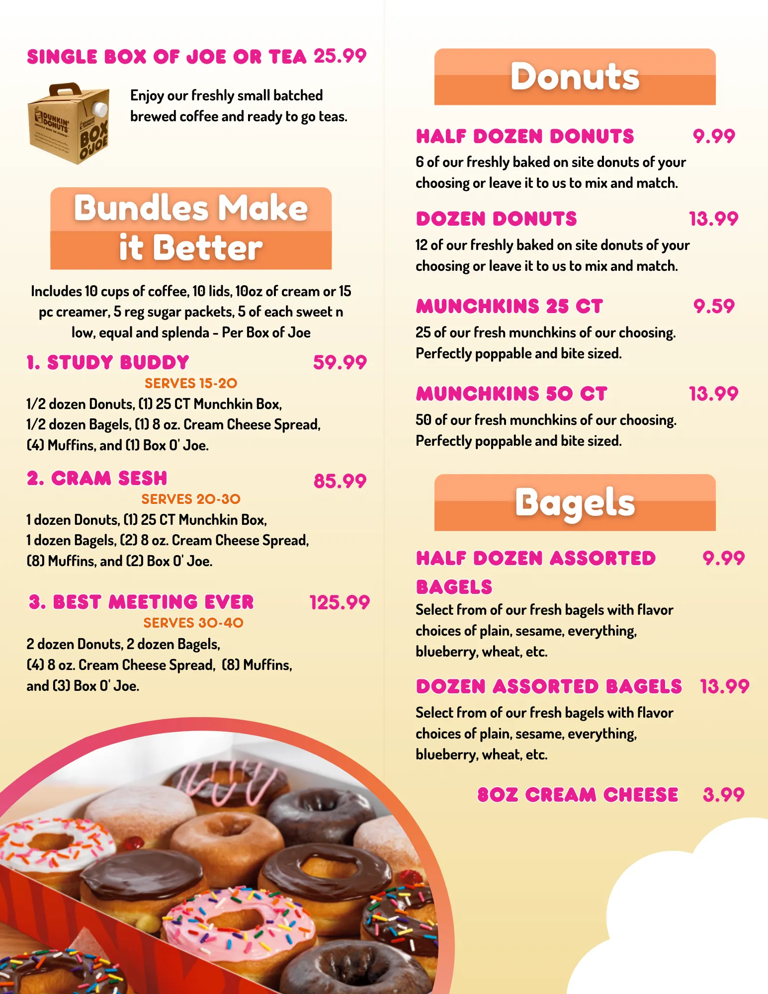 Promotional graphic design for dining, hospitality, or community programs — design 7
