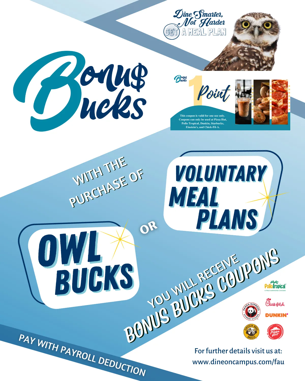 Promotional graphic design for dining, hospitality, or community programs — design 14