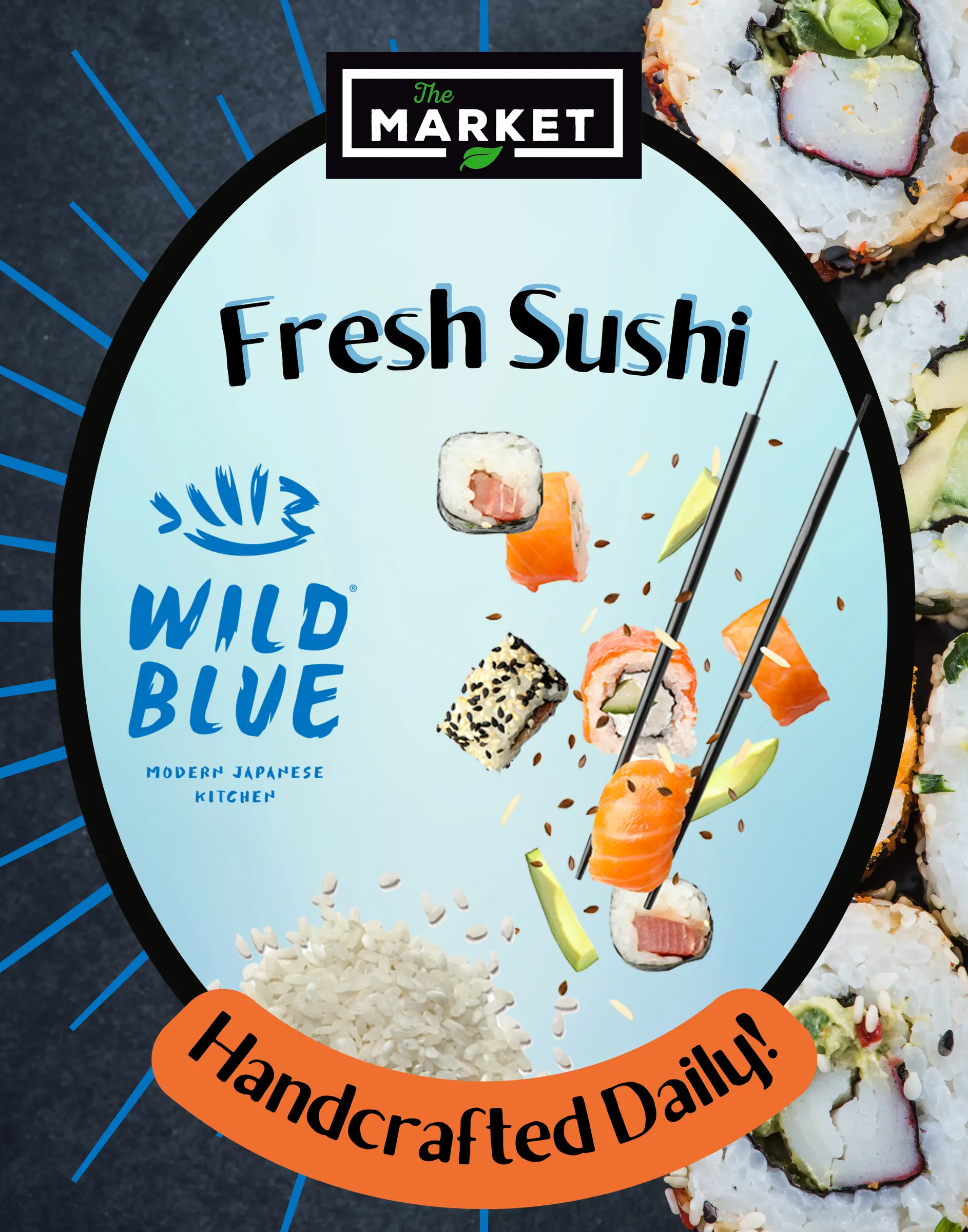 Promotional graphic design for dining, hospitality, or community programs — design 16