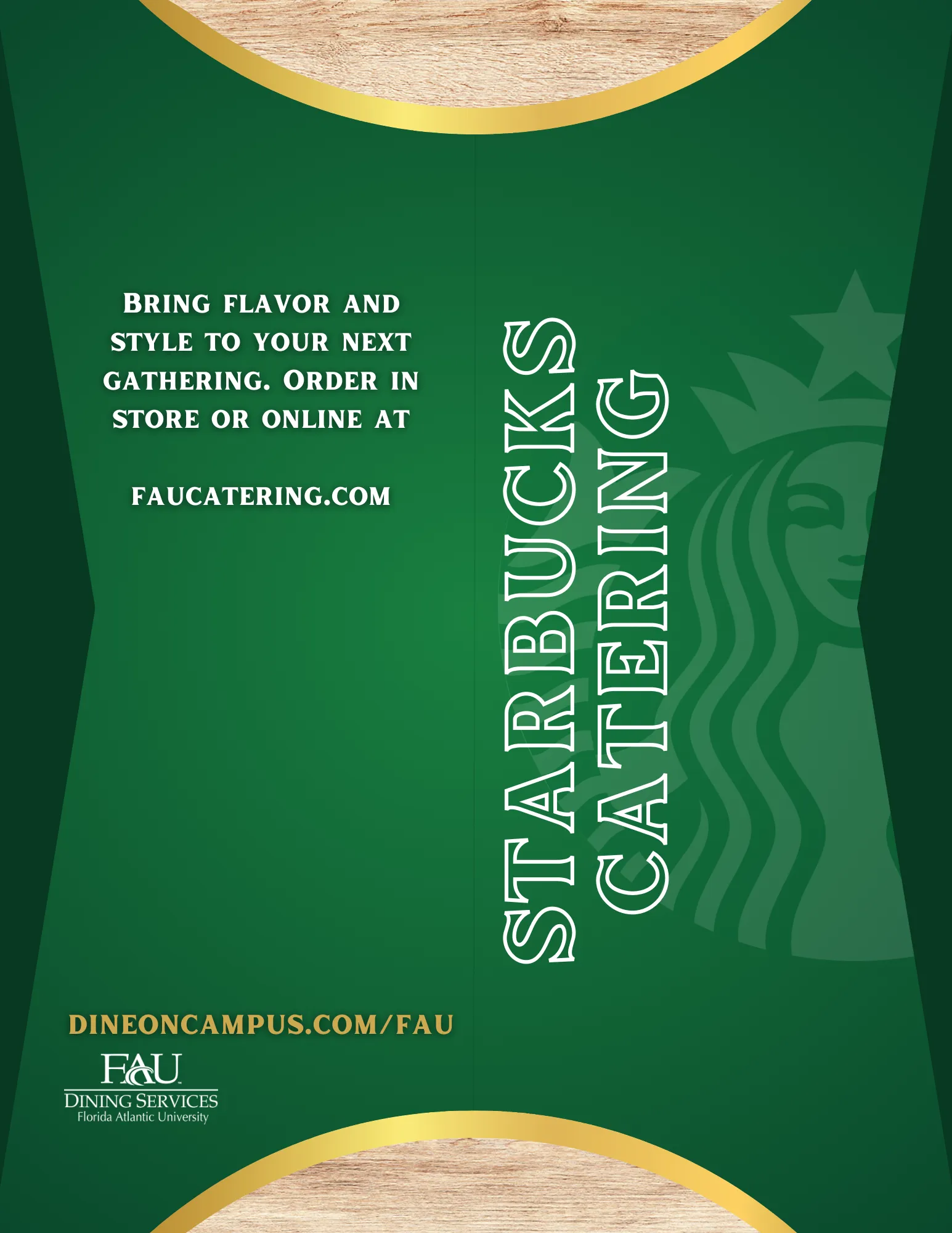 Promotional graphic design for dining, hospitality, or community programs — design 19